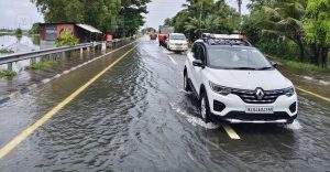 Changanassery alappuzha road waterlogging