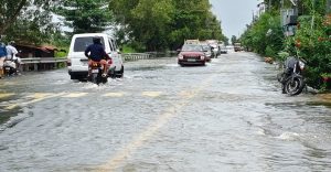 Changanassery alappuzha road waterlogging