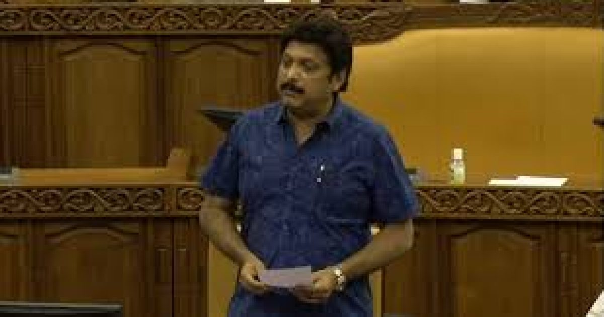 K B Ganesh Kumar In Assembly